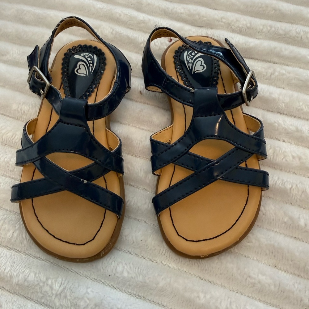 Kids Navy Sandals